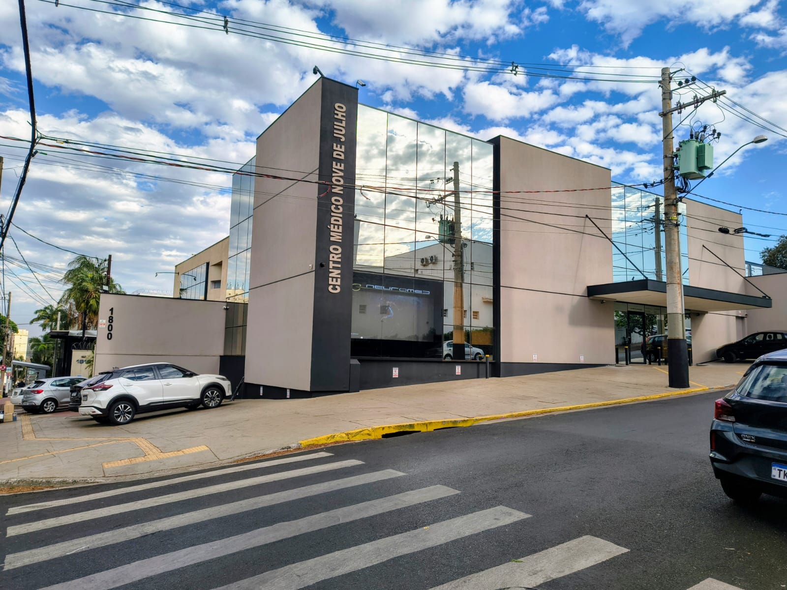 Fachada do prédio